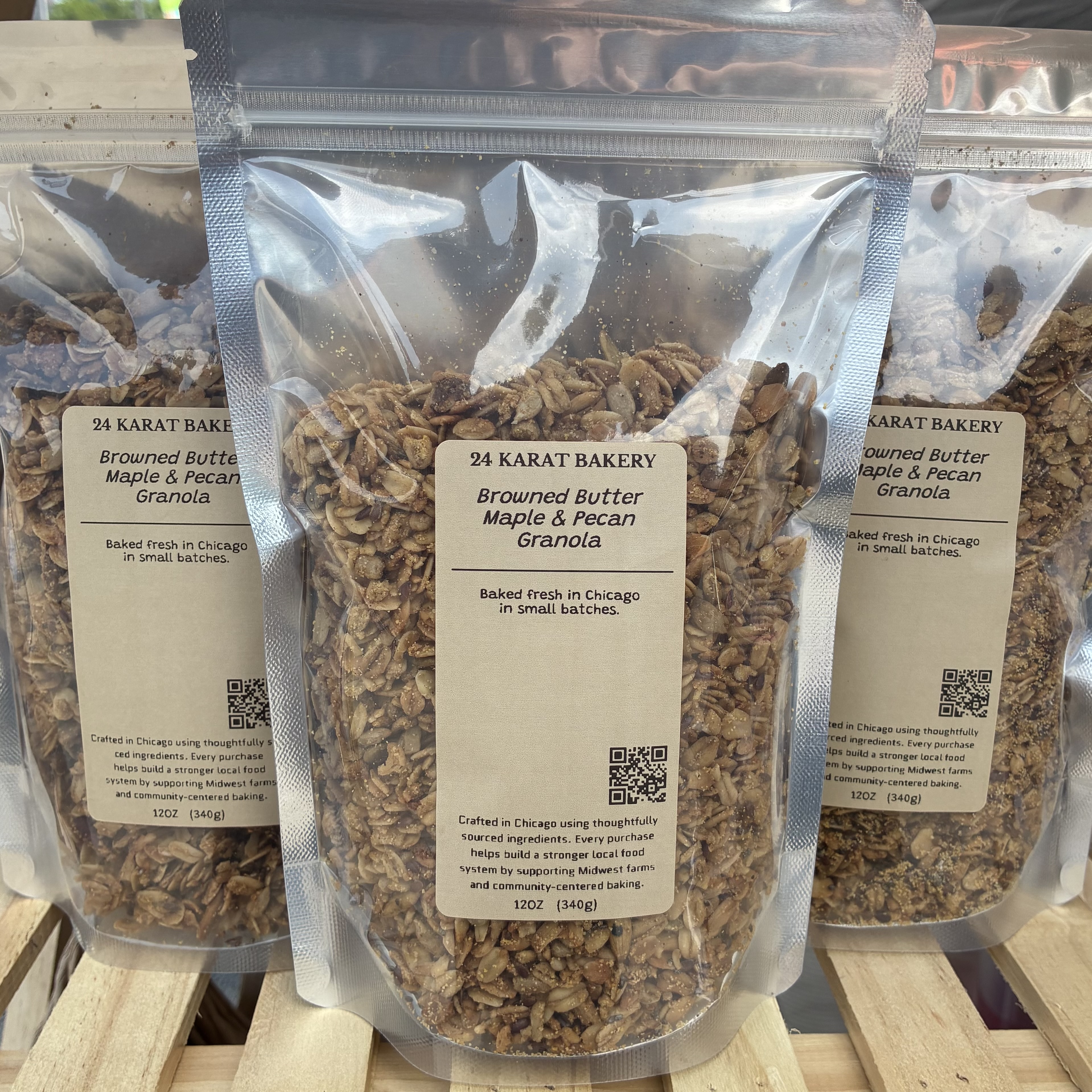 Browned Butter Maple & Pecan Granola