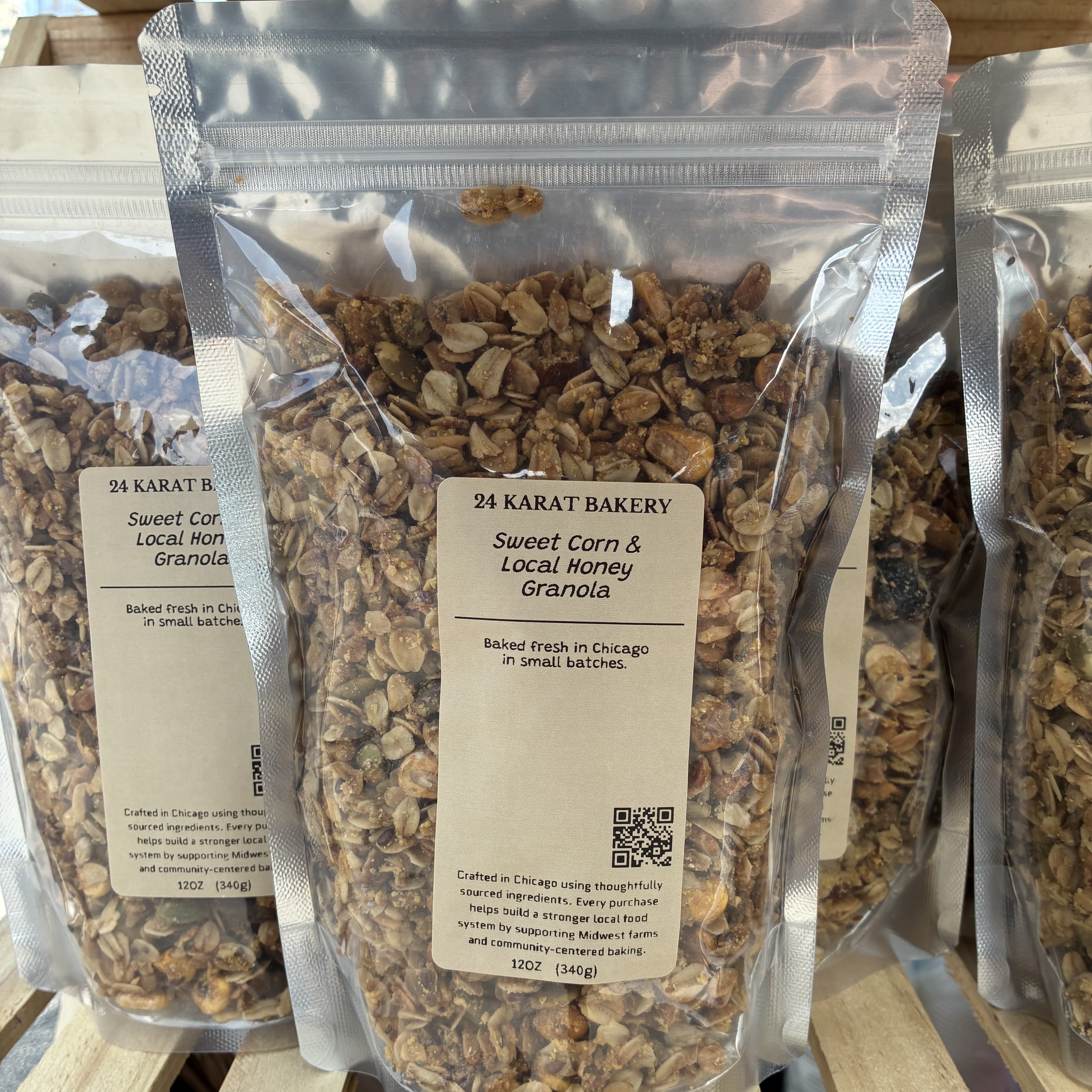 Sweet Corn & Local Honey Granola